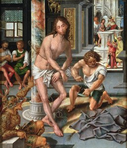 鞭打ち 作： Pieter Coecke van Aelst